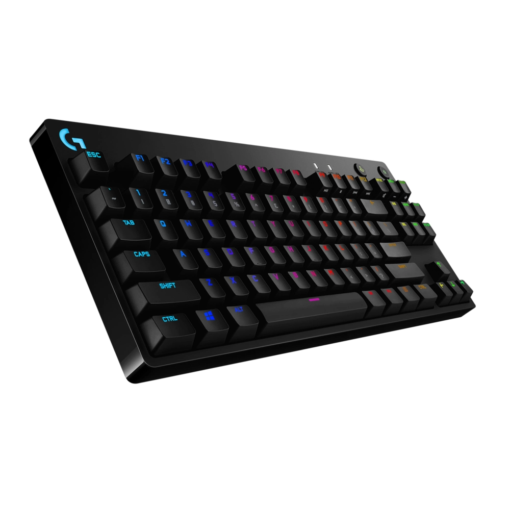 Logitech USB Gaming Keyboard PRO RGB view 3